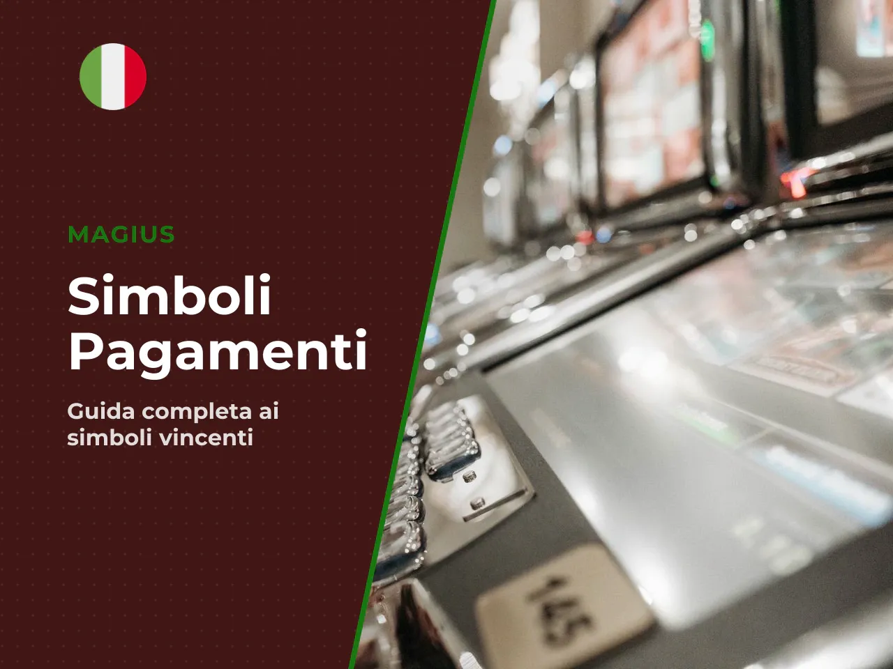 Simboli e tabella dei pagamenti. I