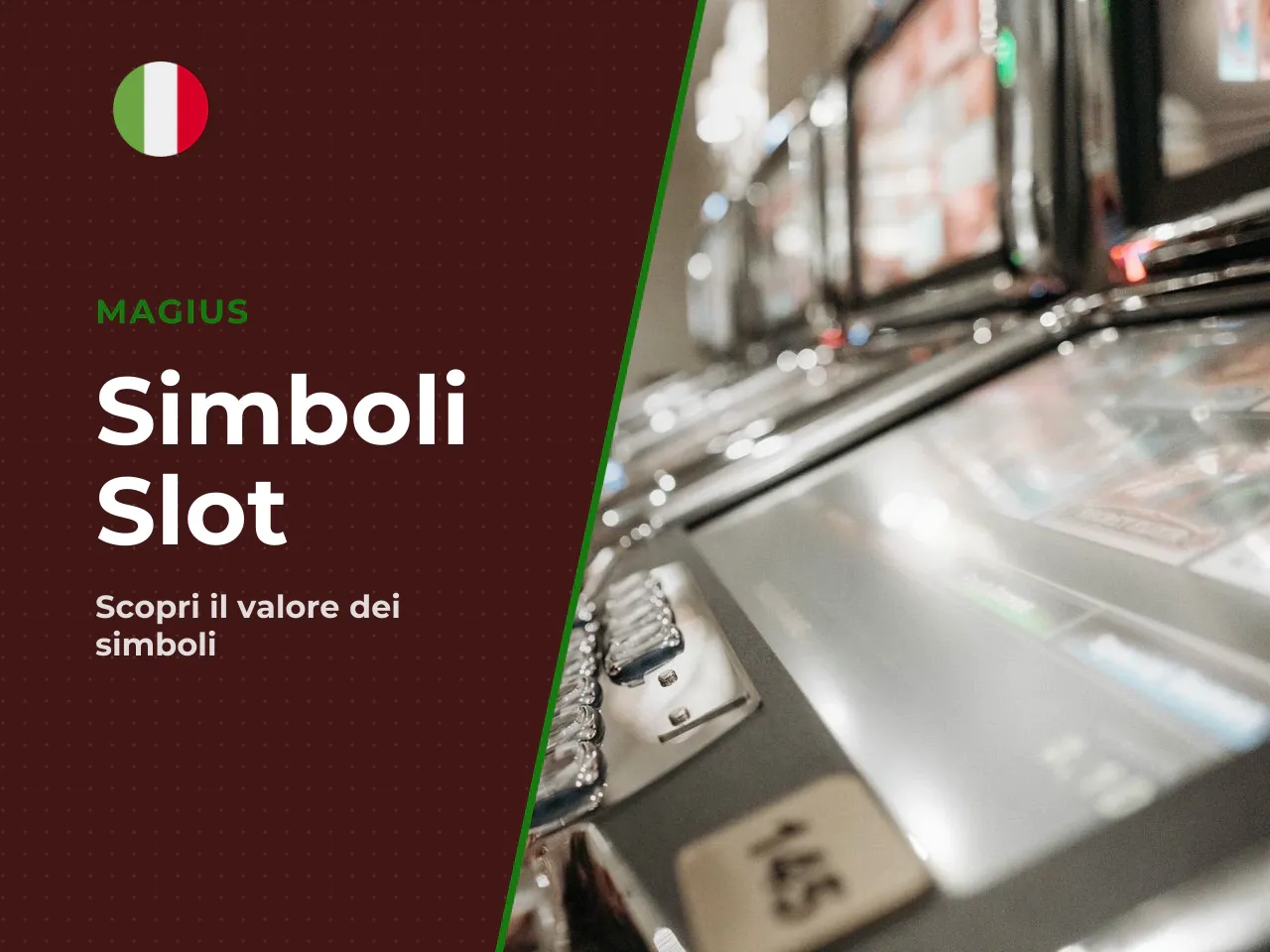 Simboli premium e simboli con valore