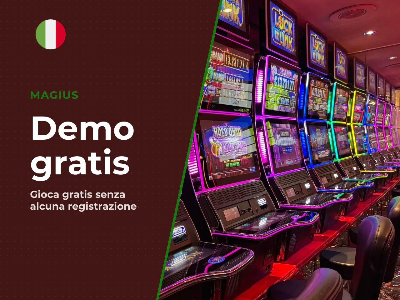 Serve la registrazione per giocare alla