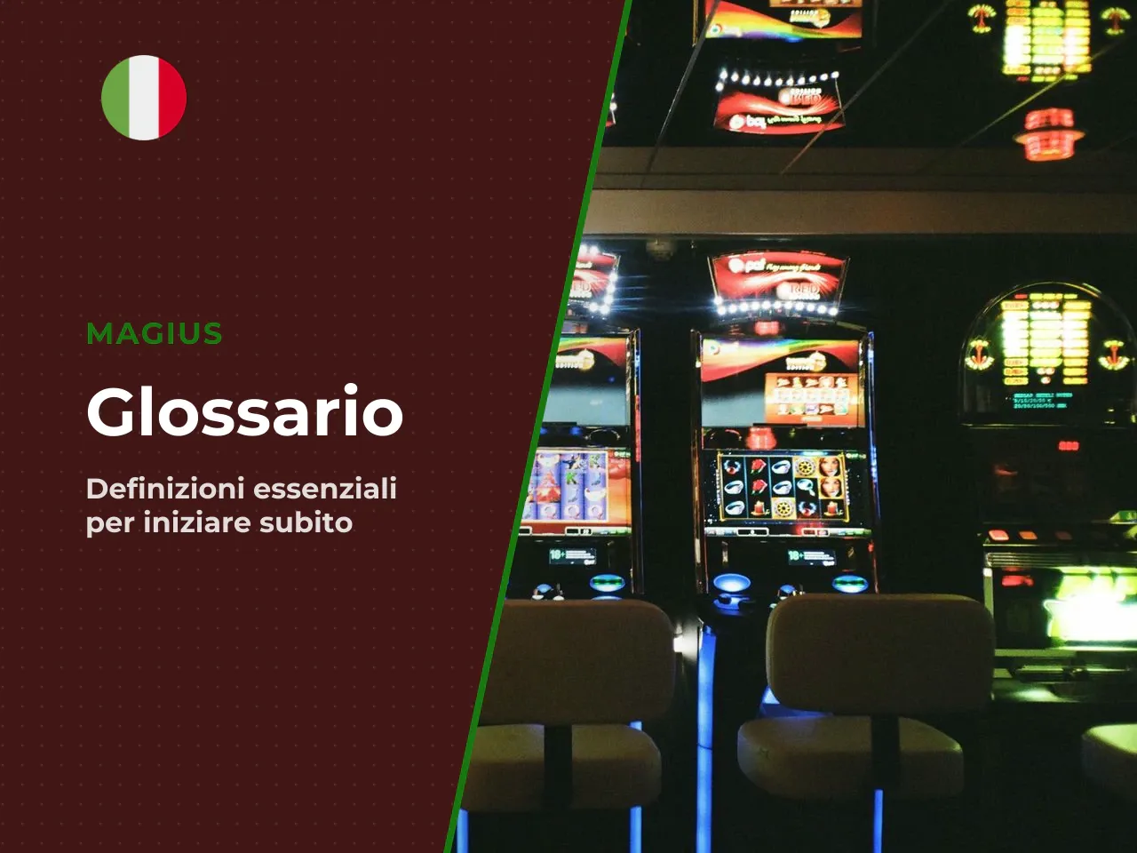 Glossario rapido dei termini usati in