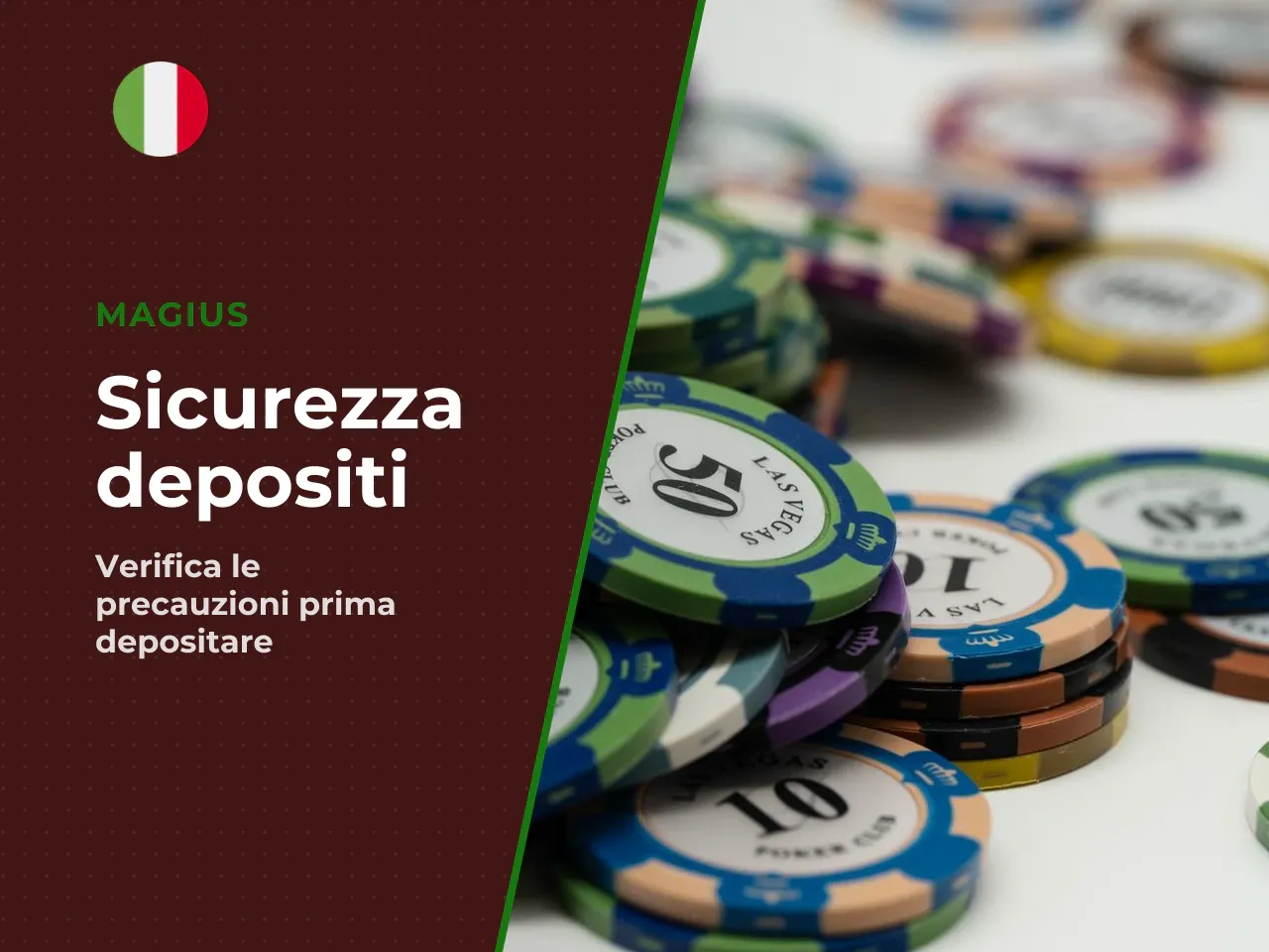 Checklist di sicurezza prima del deposito