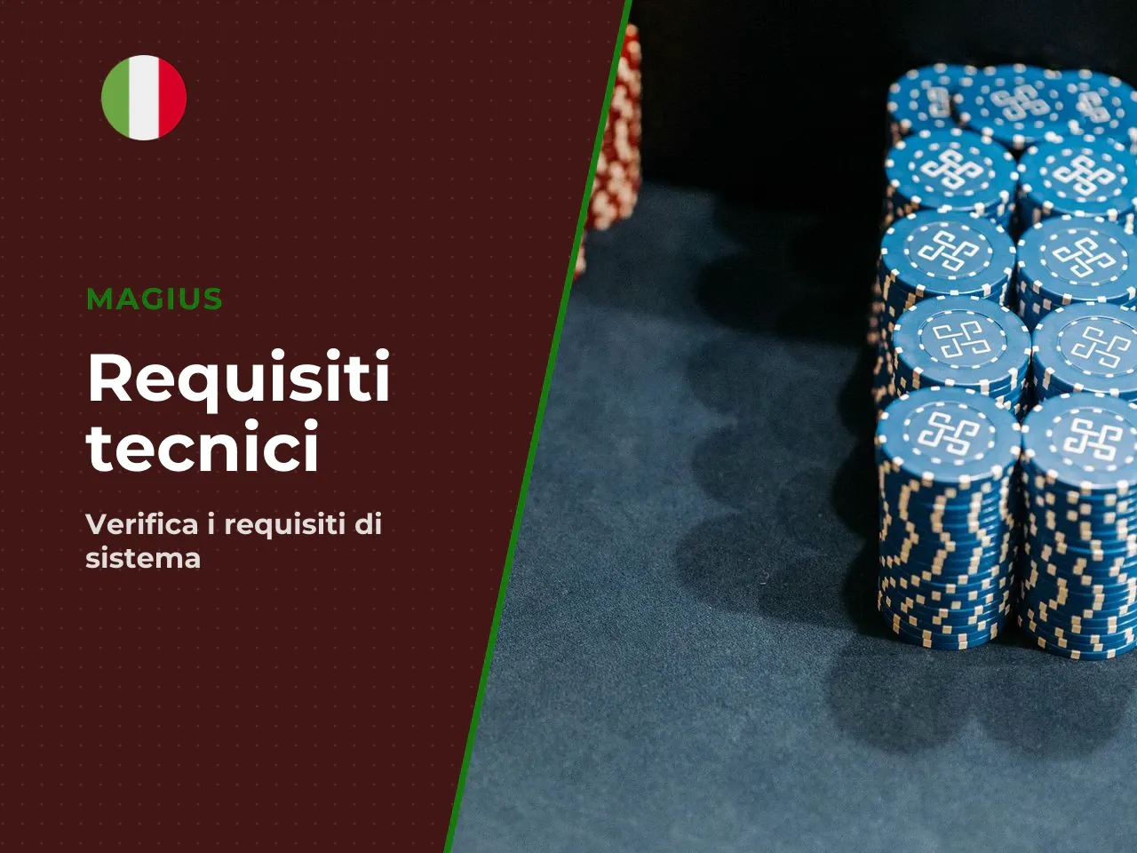 Requisiti tecnici e verifica preliminare. Prima
