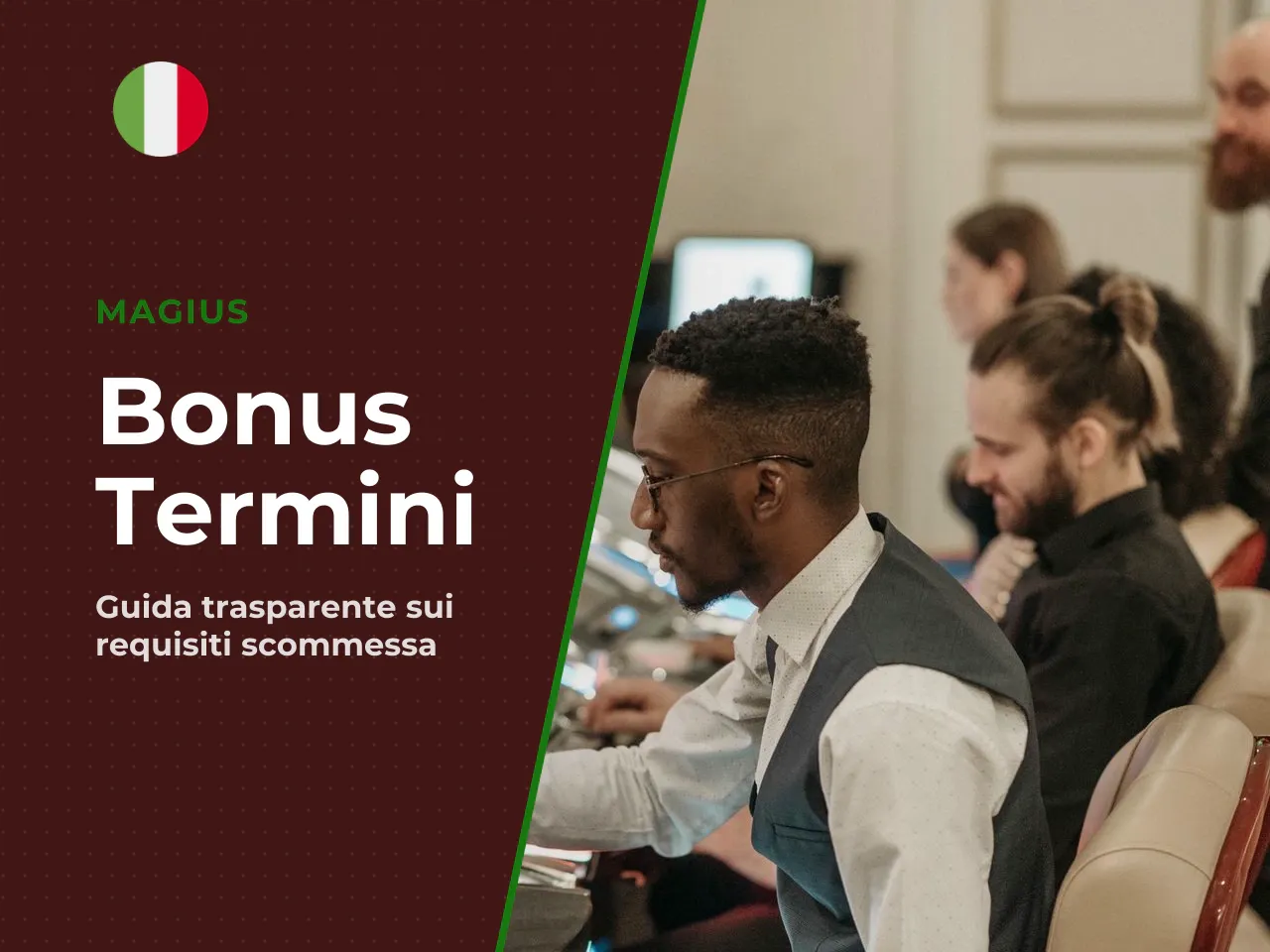 Un'offerta con 10x di wagering sulle