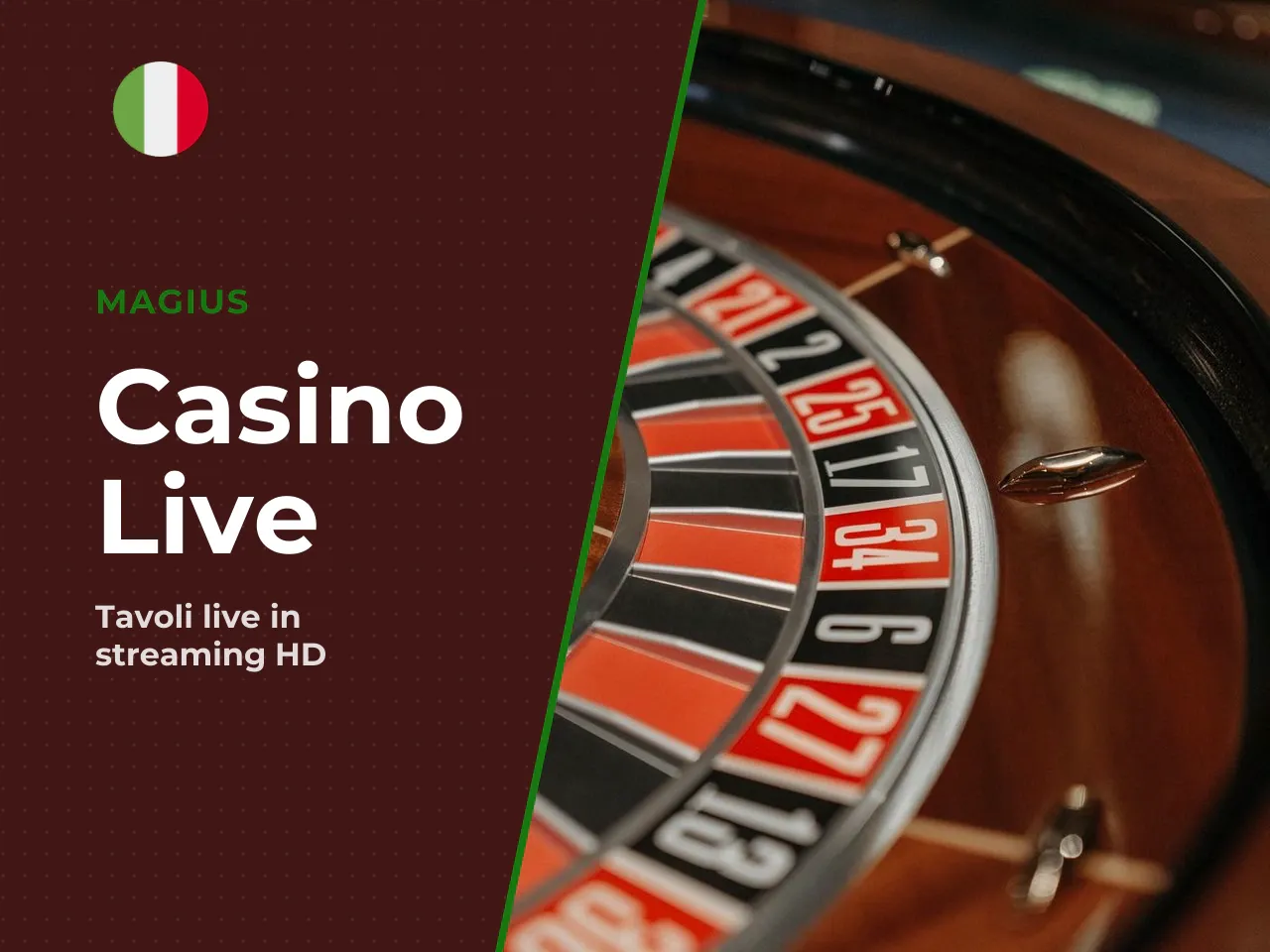 Live Casino tramite app tavoli, show