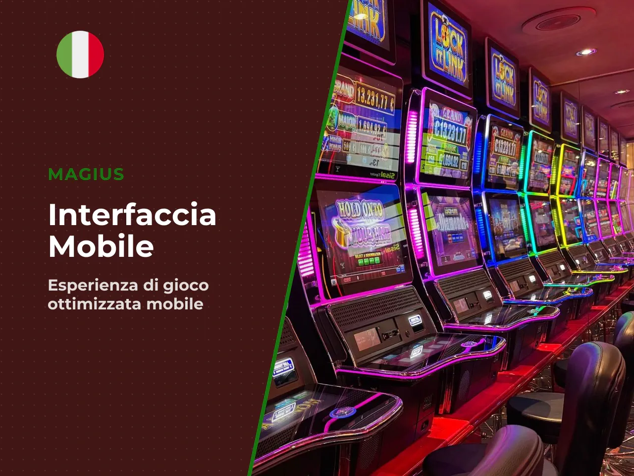 L'interfaccia mobile adatta automaticamente il layout
