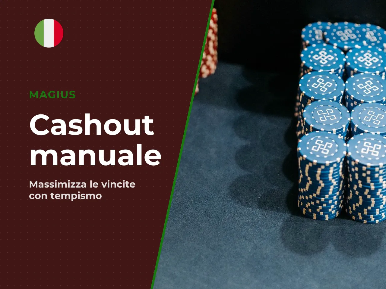 Quando usare il cash-out manuale. Il