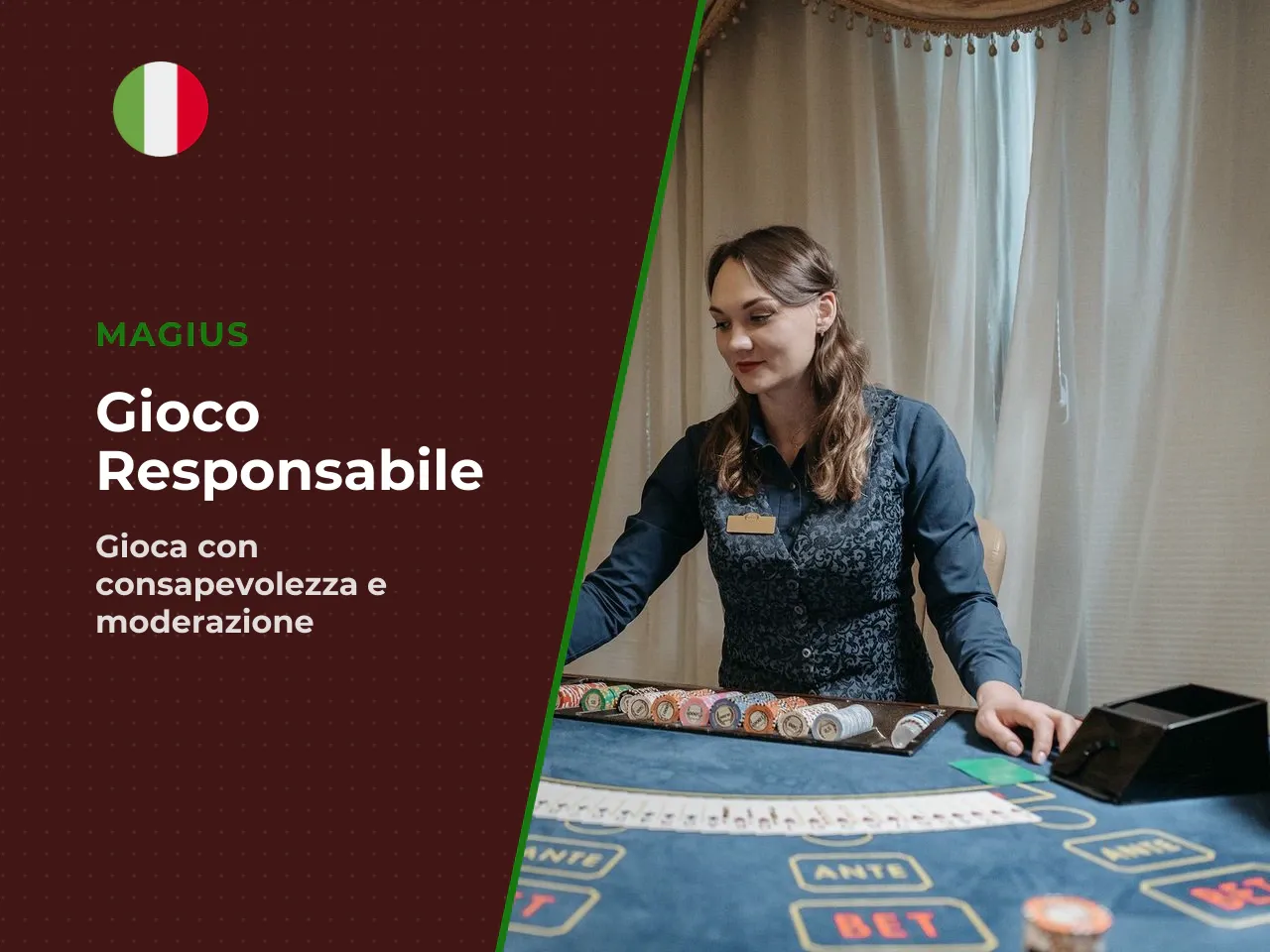 Disclaimer. Il gioco d'azzardo può causare