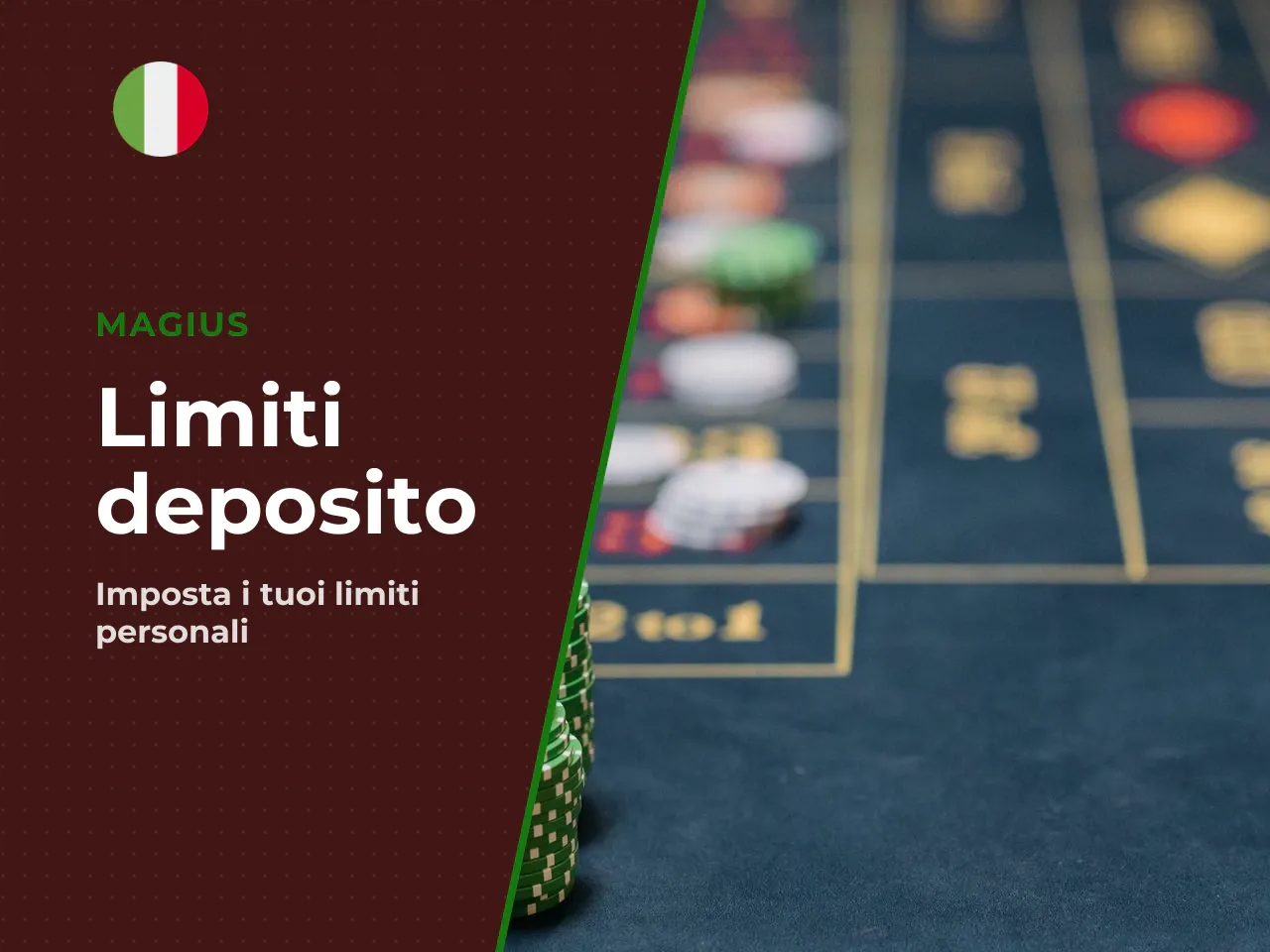 1. Limiti di deposito possibilità di