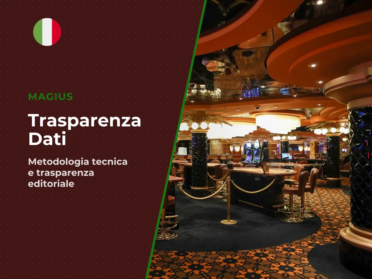 Nota metodologica e trasparenza editoriale. I