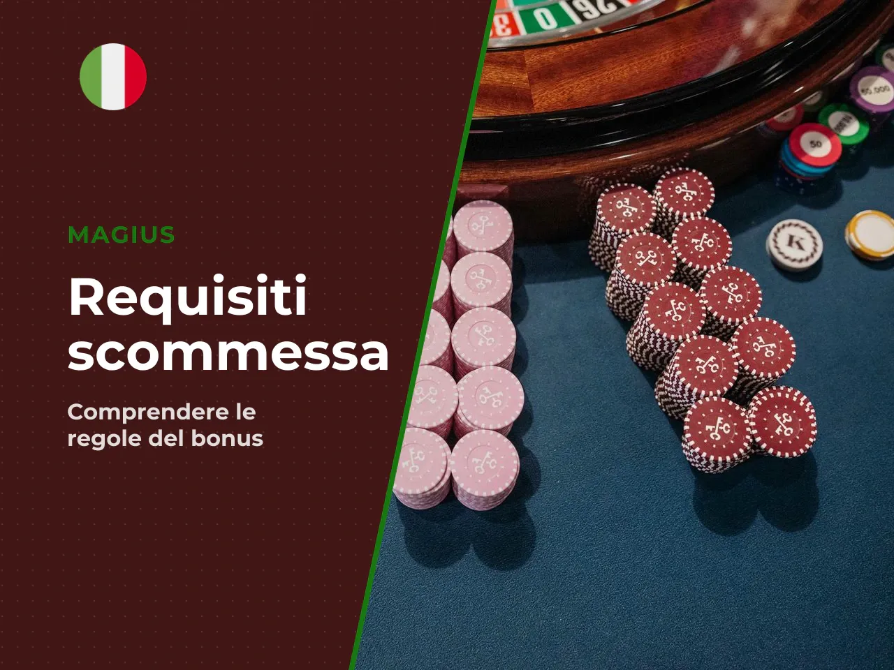 Requisiti di scommessa e utilizzo del