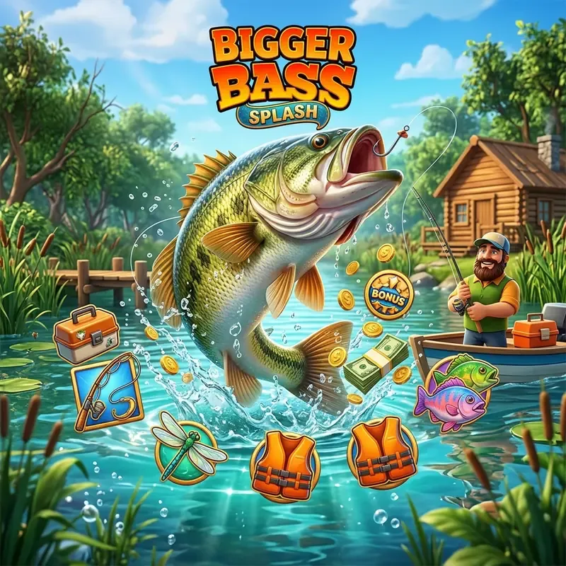 Bigger Bass Splash demo, bonus e