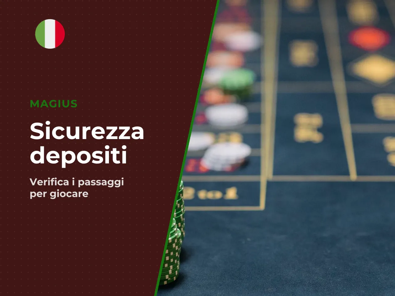 Checklist di sicurezza prima del deposito