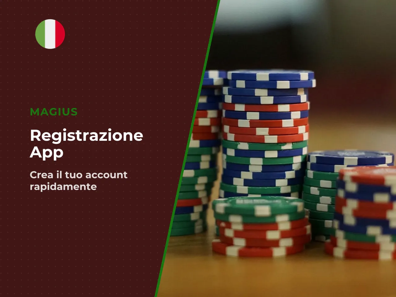 Registrazione e utilizzo di Magius App