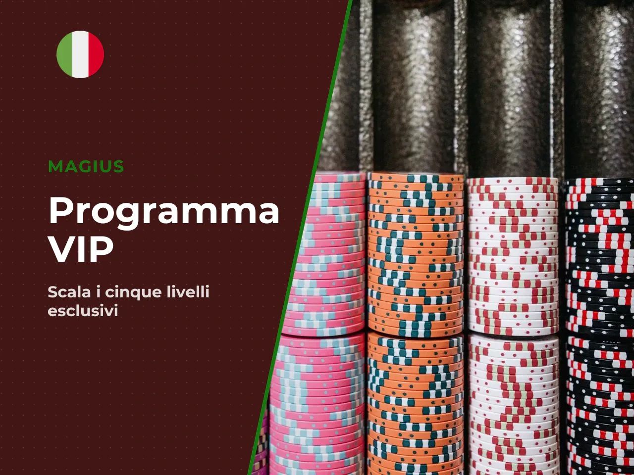 Programma VIP i cinque livelli e
