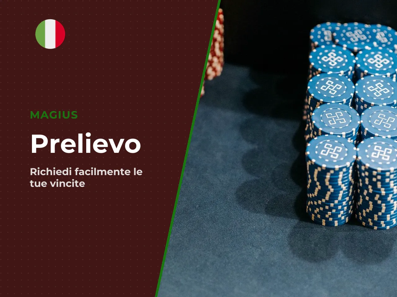 Come richiedere un prelievo. Per inoltrare