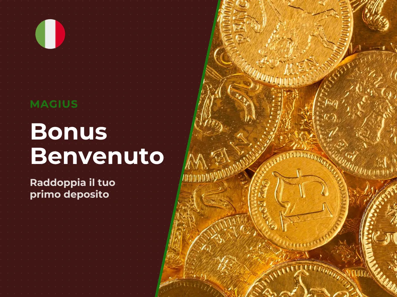 Welcome bonus e free spins. Il
