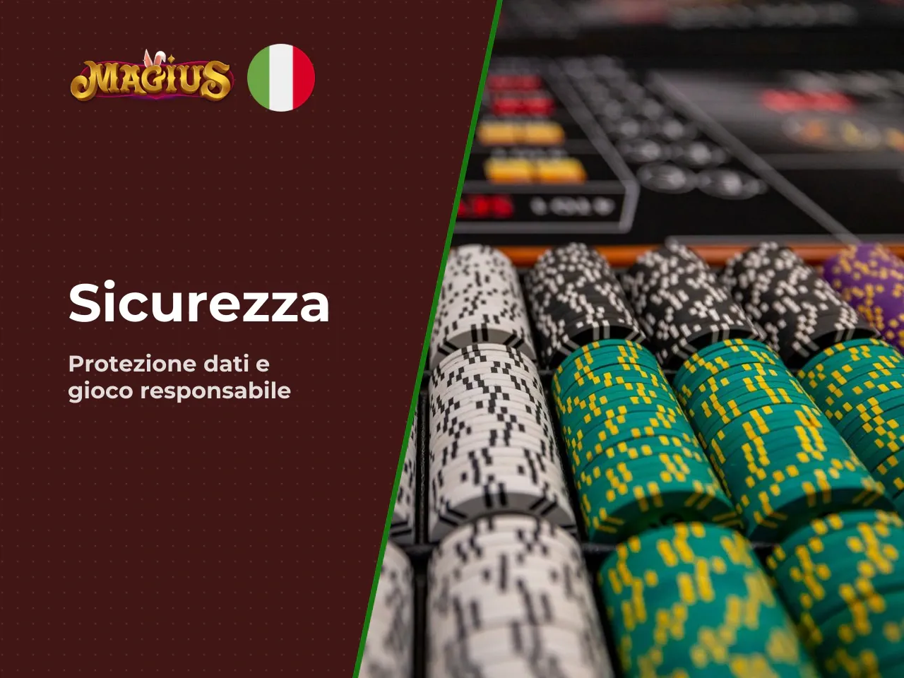 Sicurezza, protezione dei dati e gioco
