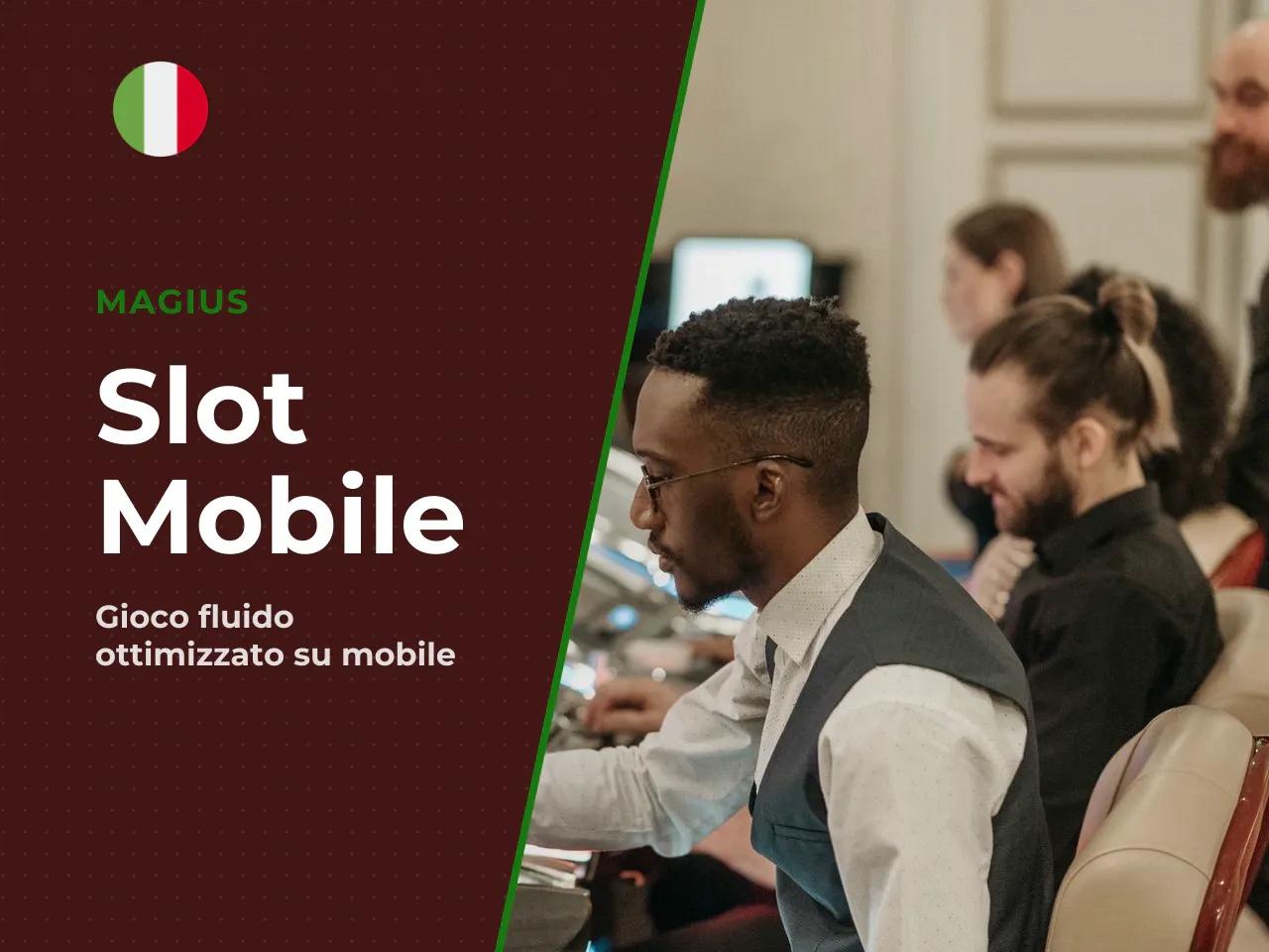 Slots e sezione di gioco nell'applicazione