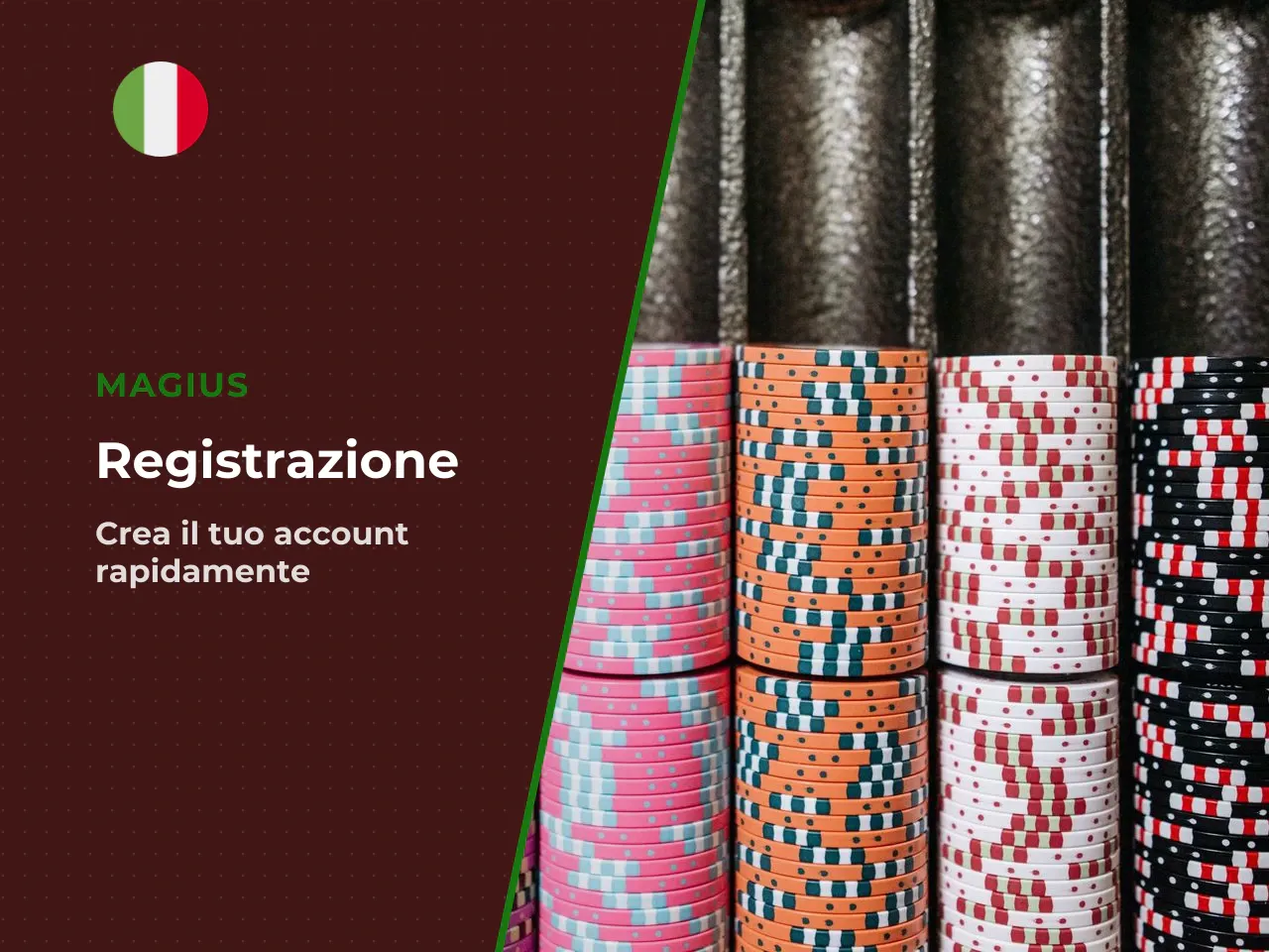 Magius Registration Come Creare un Nuovo