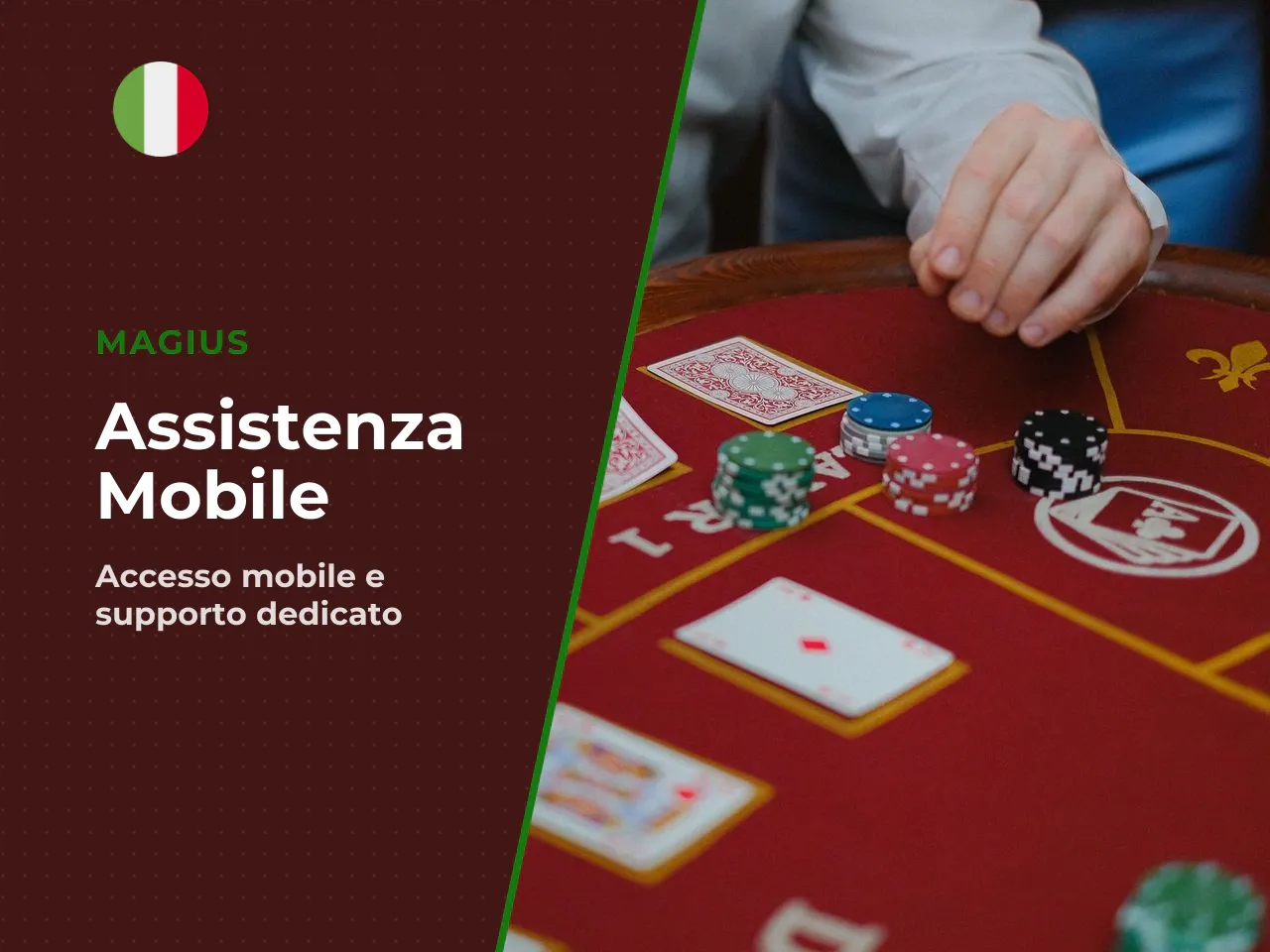 Magius Casino Mobile e Servizio di